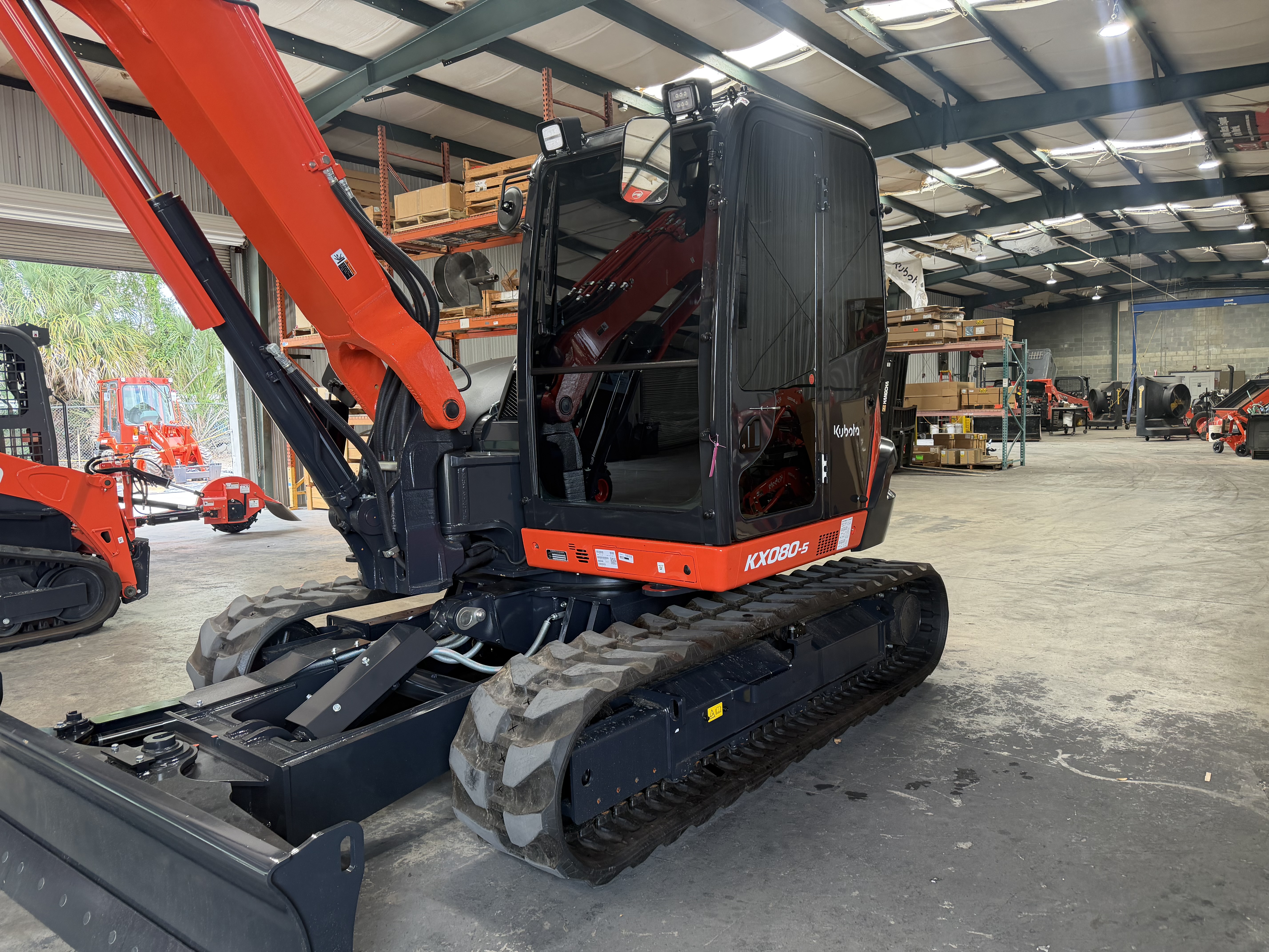 Excavator tint